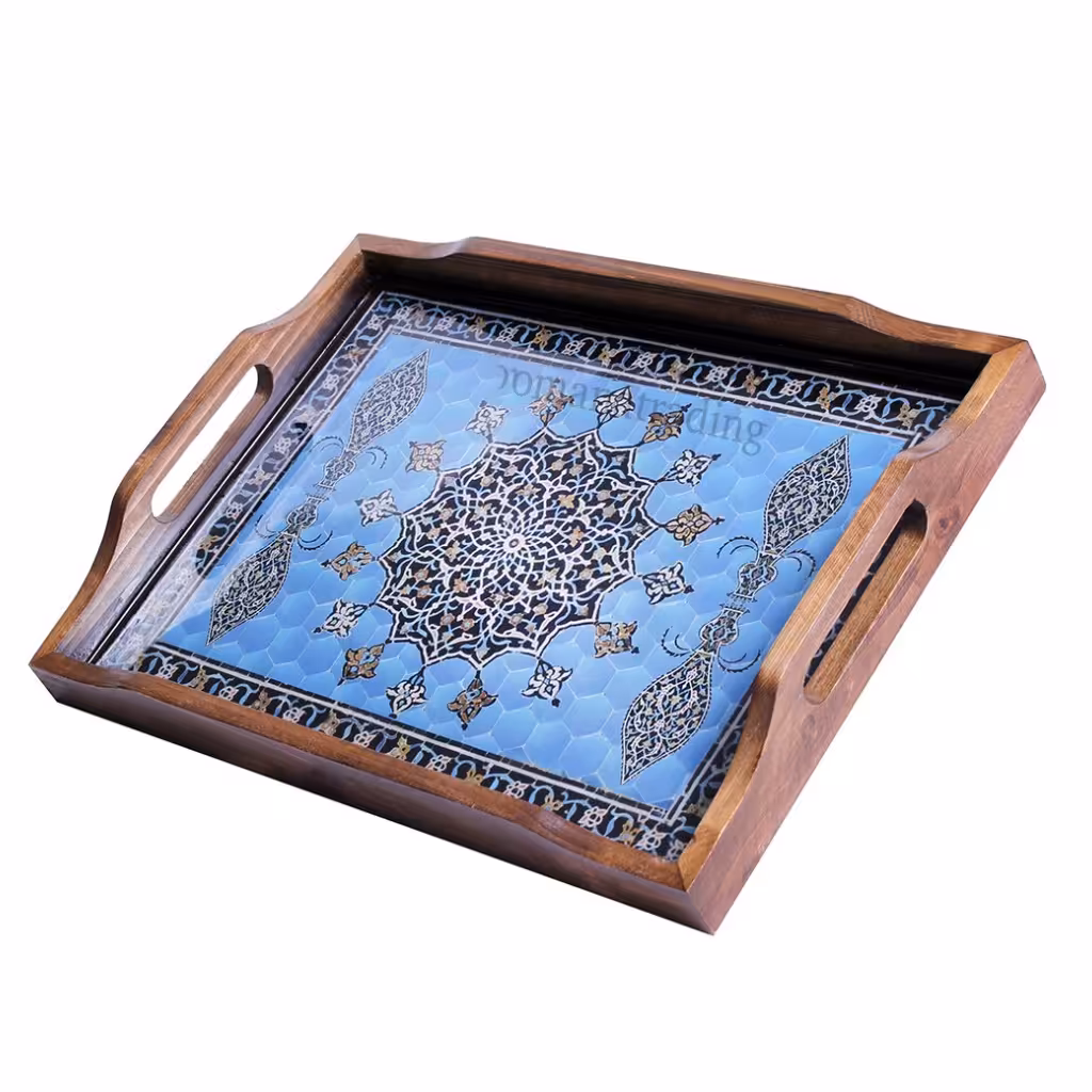 سینی مستطیل مسجد جامع یزد لومانو