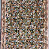 فرش پاتریس  فرش گلیم بختیاری 400شانه طرح کد  9942سایز 6متری