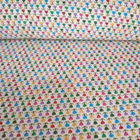 پارچه دستمال آشپزخانه تمام پنبه طرح گل لاله