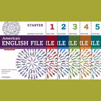 American English file starter کتاب آموزش  زبان 6 جلدی از سطح یه 