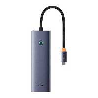 قیمت و خرید هاب USB-C شش پورت بیسوس مدل Flite B00052807813-00 | یاس ارتباط