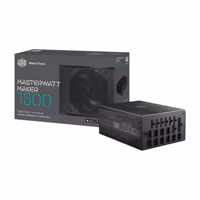 خرید منبع تغذیه Power COOLER MASTER MASTERWATT MAKER 1500 PLUS با بهترین قیمت