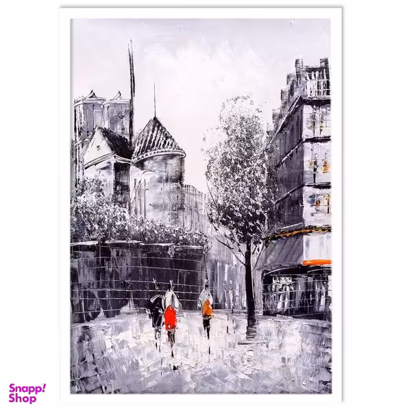 تابلو نوری بکلیت طرح طراحی آبسترکت درون نمای شهر مدل W-S1329