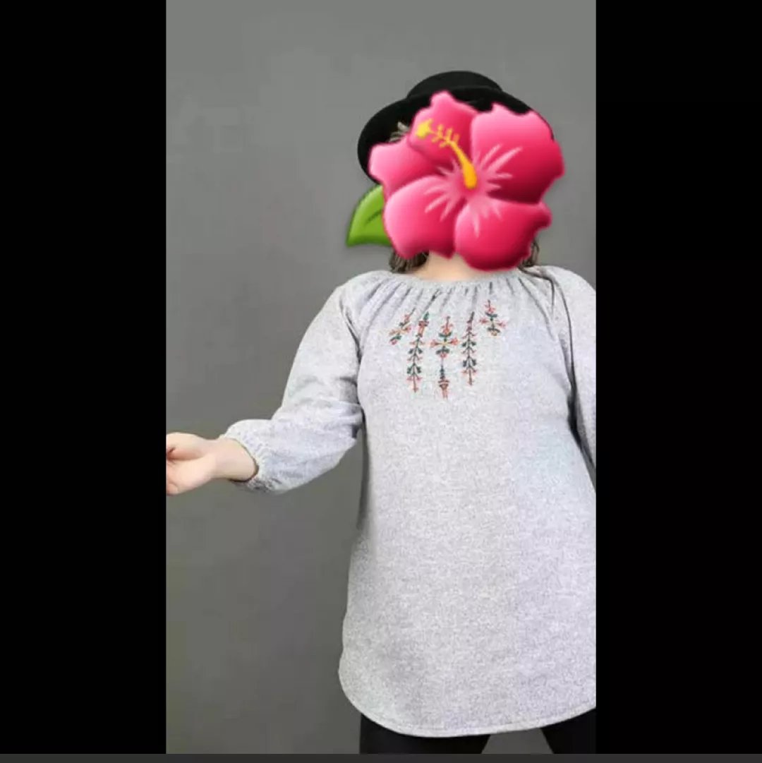 تونیک گلدوزی زنانه سایز بزرگ