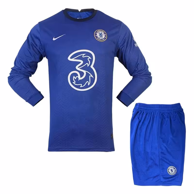 ست بلوز شورت فوتبال اول چلسی نایک کیفیت A  AKS | آبی