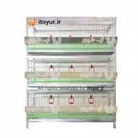 قفس بلدرچین3 طبقه