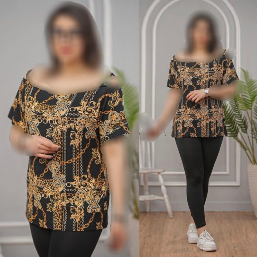 ست بلوز ساپورت زنانه فری سایز  ست بلوز و ساپورت  زنانه 