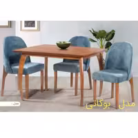 میزغذاخوری مدل بوگاتی چوب روس قابل فارش دررنگ دلخواه