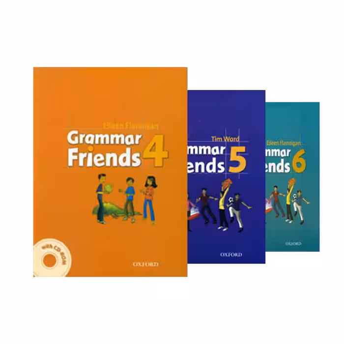کتاب Grammar Friends اثر Tim Ward And Eileen Flannigan انتشارات زبان مهر سه جلدی