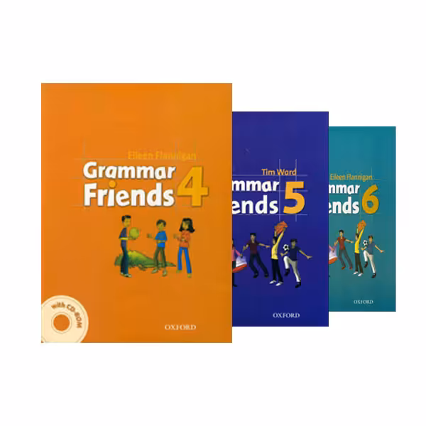 کتاب Grammar Friends اثر Tim Ward And Eileen Flannigan انتشارات زبان مهر سه جلدی