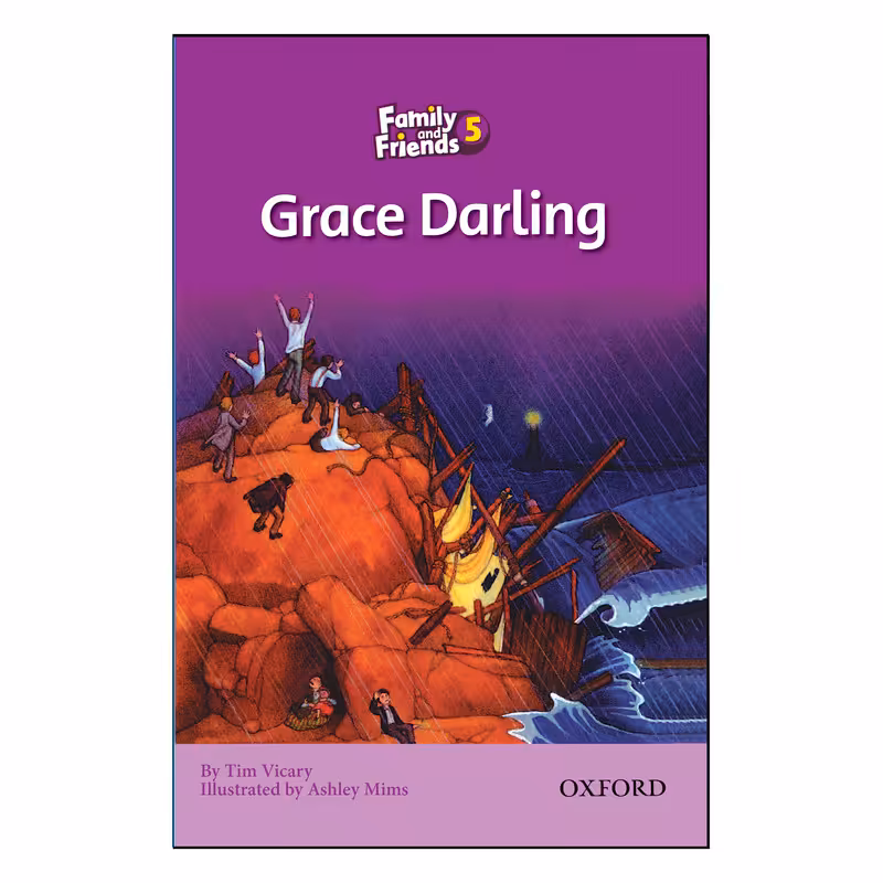 کتاب Grace Darling اثر Tim Vicary انتشارات oxford