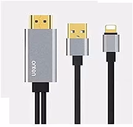 کابل تبدیل لایتنینگ به HDMI  اونتن مدل Lightning to HDMI cable OTN-7522N