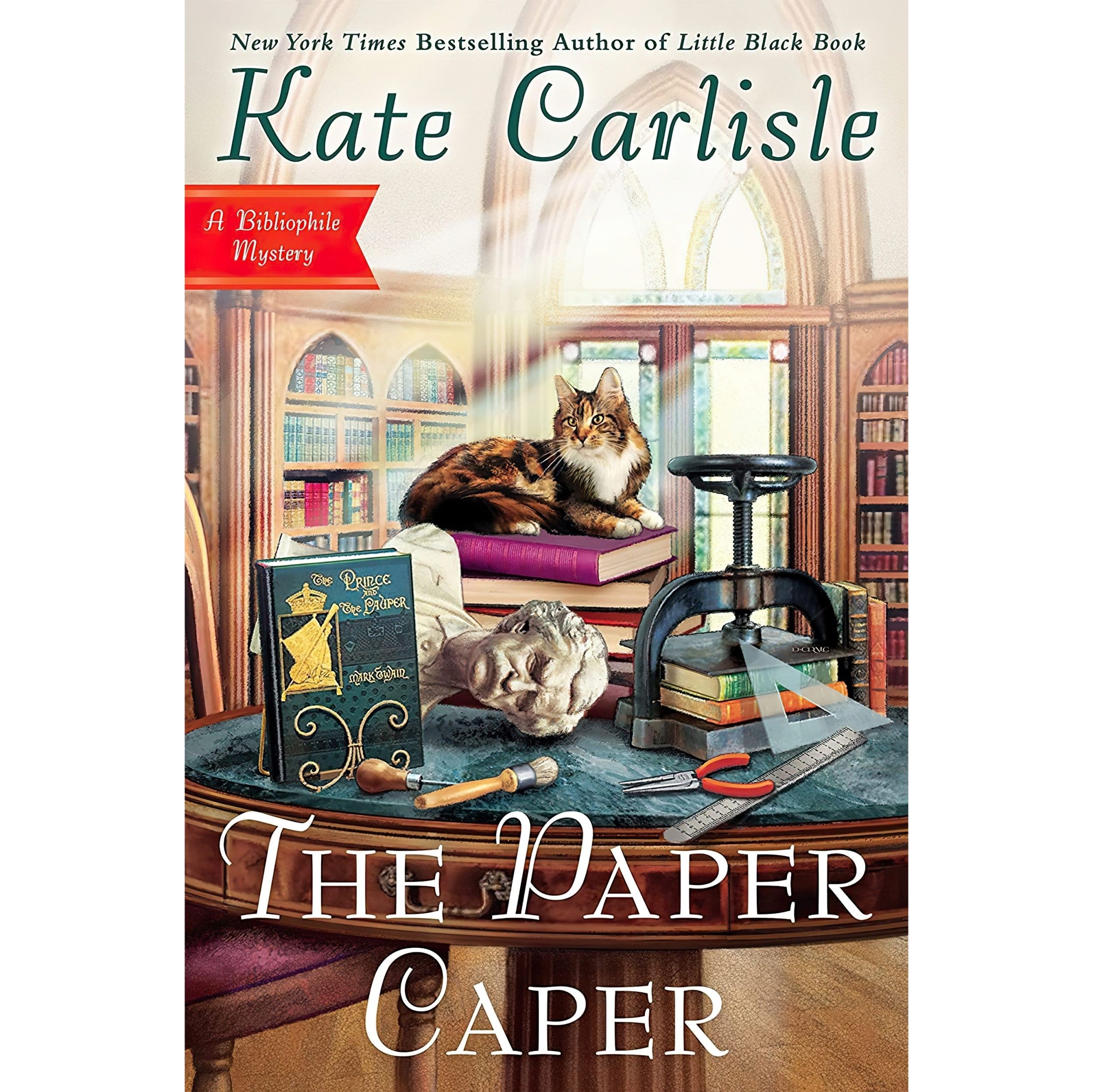 کتاب زبان اصلی The Paper Caper Bibliophile Mystery اثر Kate Carlisle