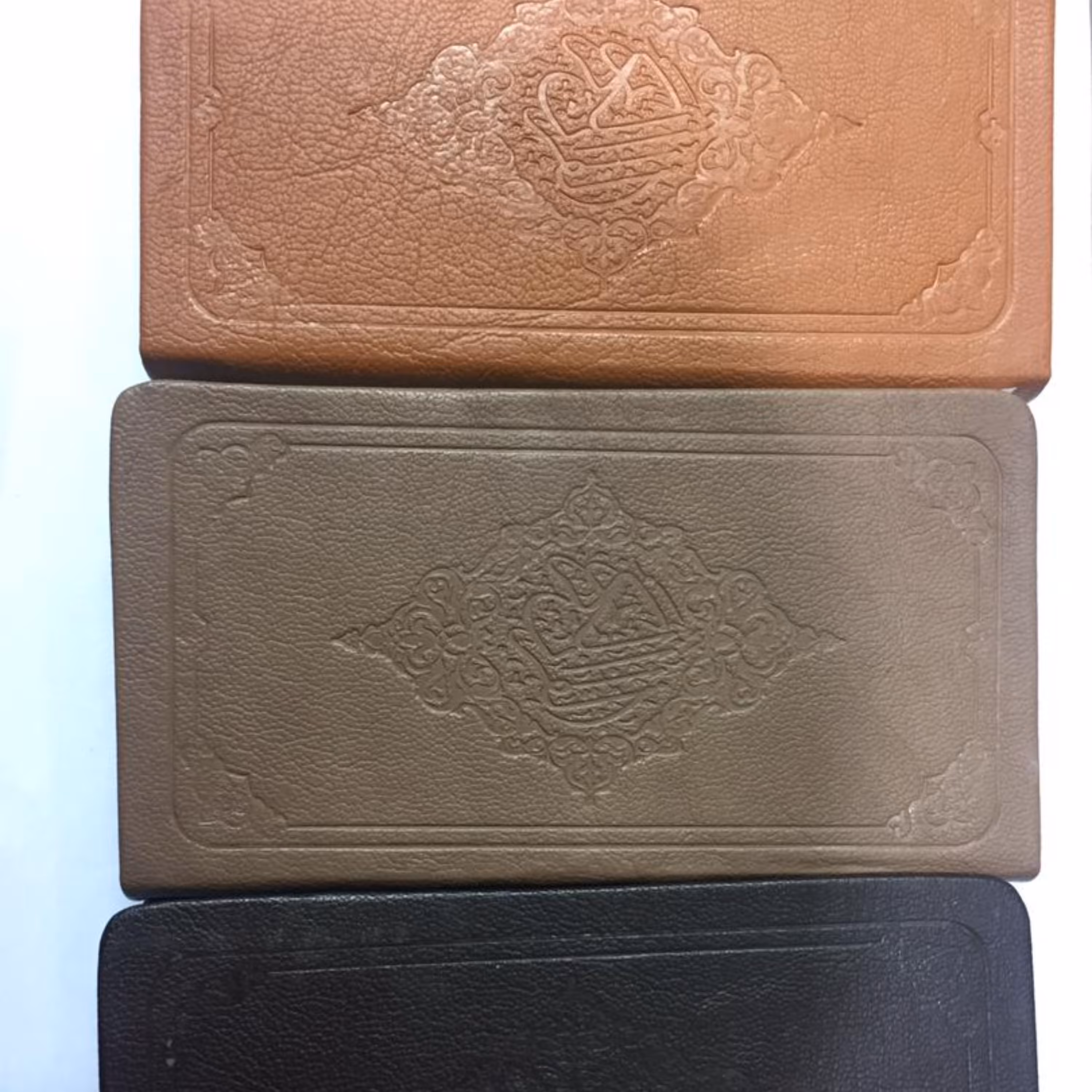 کتاب قرآن کریم پالتویی جلد چرمی عثمان طه 