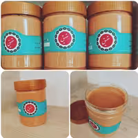 کره بادام زمینی 400 گرمی بادام زمینی ایرانی باکیفیت