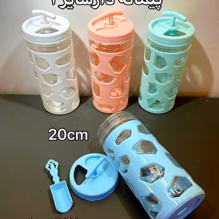 ظرف جاحبوباتی قوطی حبوبات جاحبوباتی کاوردارسایز3 خوشگل