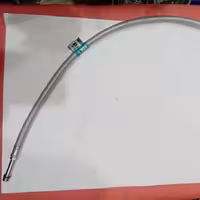 شیلنگ تکپایه 60 سانتی 3/8 جهت نصب شیر مخلوط اهرمی