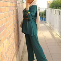 ست سنتی آستین منگوله