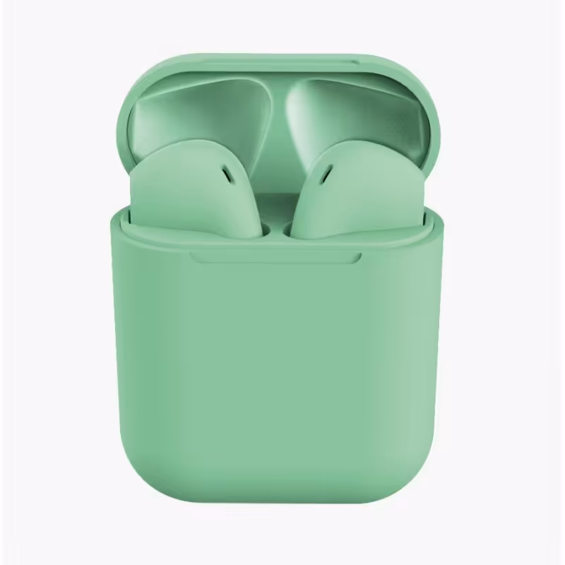 هندزفری ایرپاد بلوتوثی inpods12 طرح اصلی اپل رنگ سبز