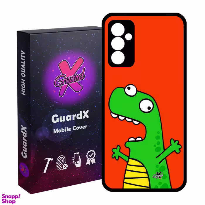 کاور گارد ایکس طرح دایناسور مدل Glass10649 مناسب برای گوشی موبایل سامسونگ Galaxy A54 / A54 5G