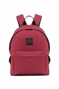 کیف مدرسه قرمز مردانه و زنانه یونیسکس Kids Double Part Backpack 03475 GAP