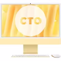 آی مک 24 اینچ M4 کاستوم پردازنده 10core – 10core حافظه رم 24 گیگابایت ظرفیت 2 ترابایت SSD زرد Z1EL000AM - Hiapple.ir