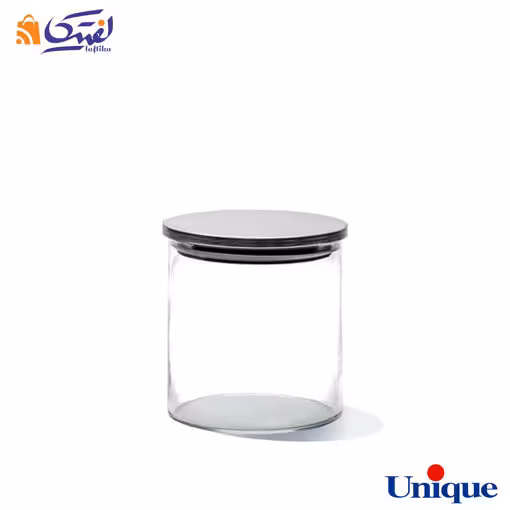 ظرف ادویه شیشه ای درب استیل 300 یونیک UN-1279