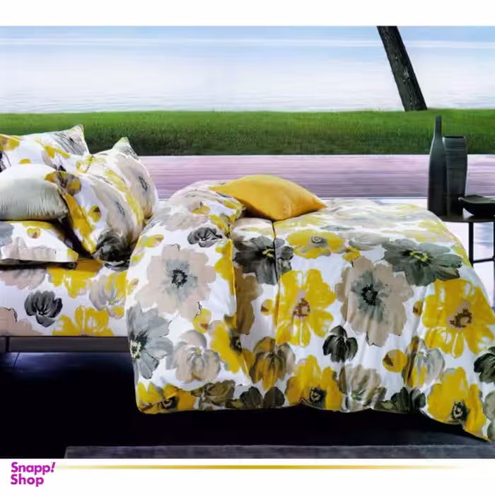 سرویس خواب طرح آلکا کد GTS-4548 یک نفره 4 تکه