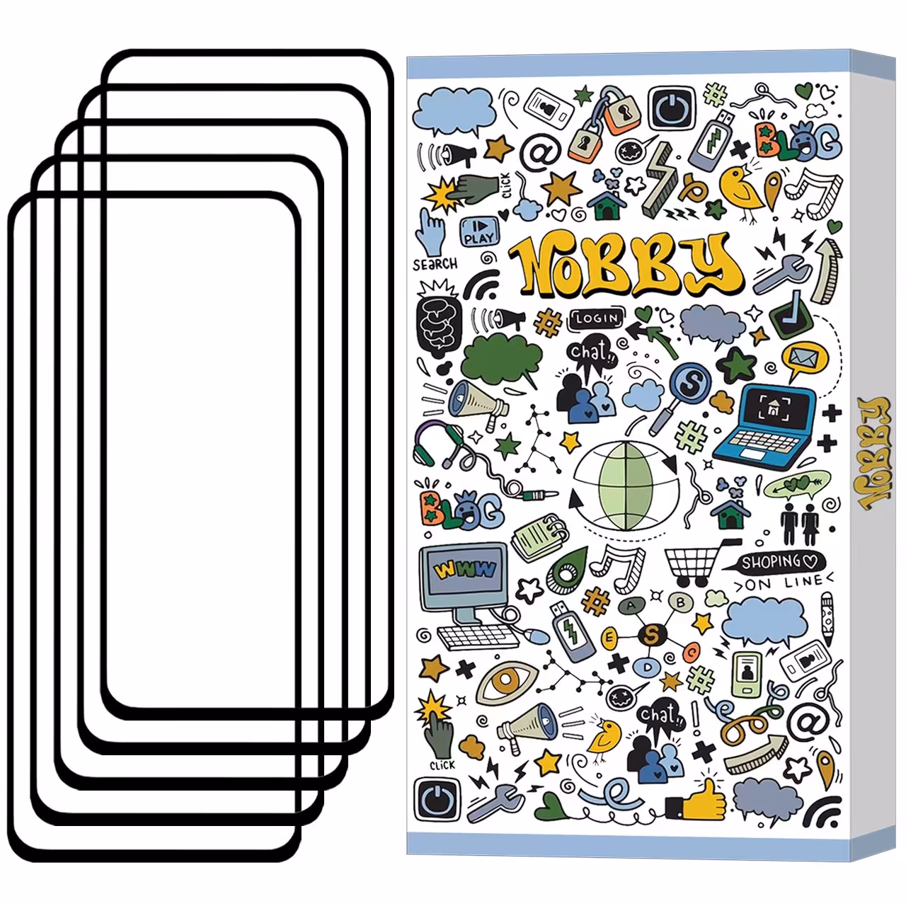 گلس تمام صفحه مناسب برای گوشی موبایل شیائومی Redmi K50 i پک 5 عددی