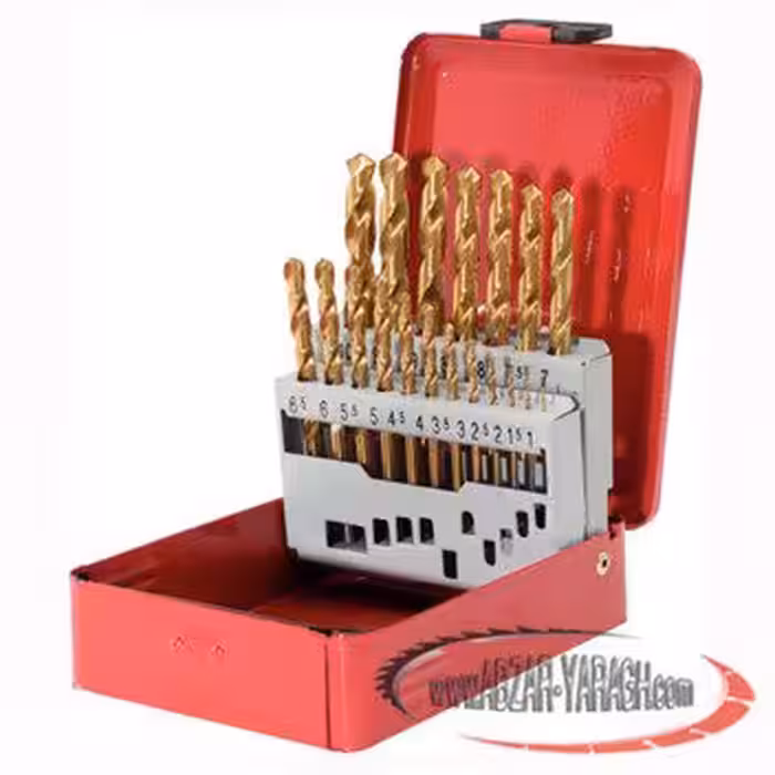 ست مته 1 تا 10 میلیمتر - ابزار یراق