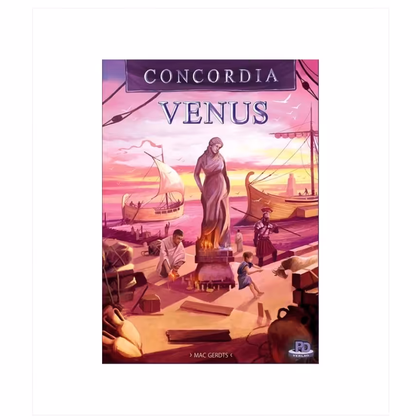 بازی فکری یا بردگیم کونکوردیا ونوس (Concordia Venus)