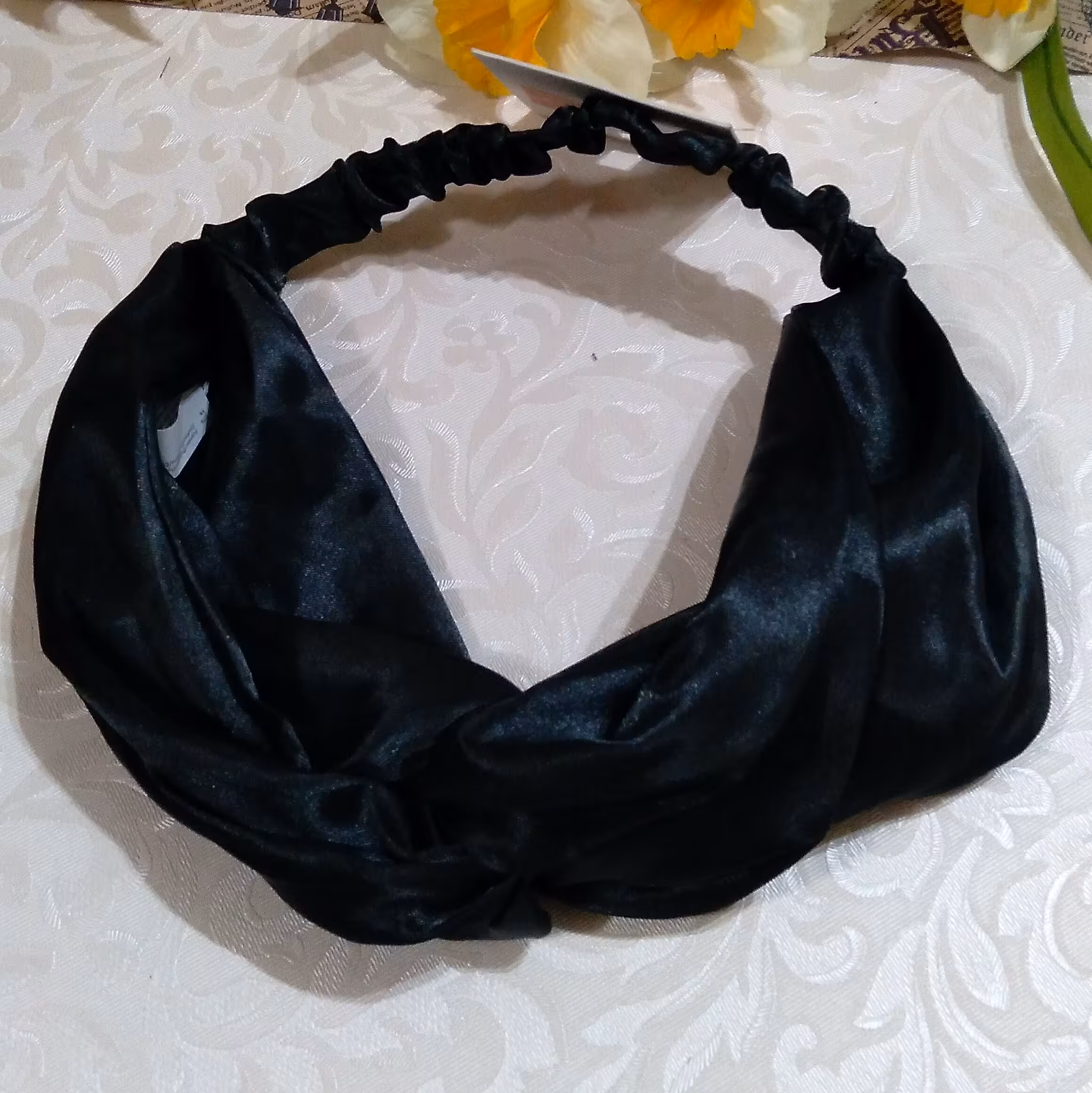 هد سر  ساتن مشکی