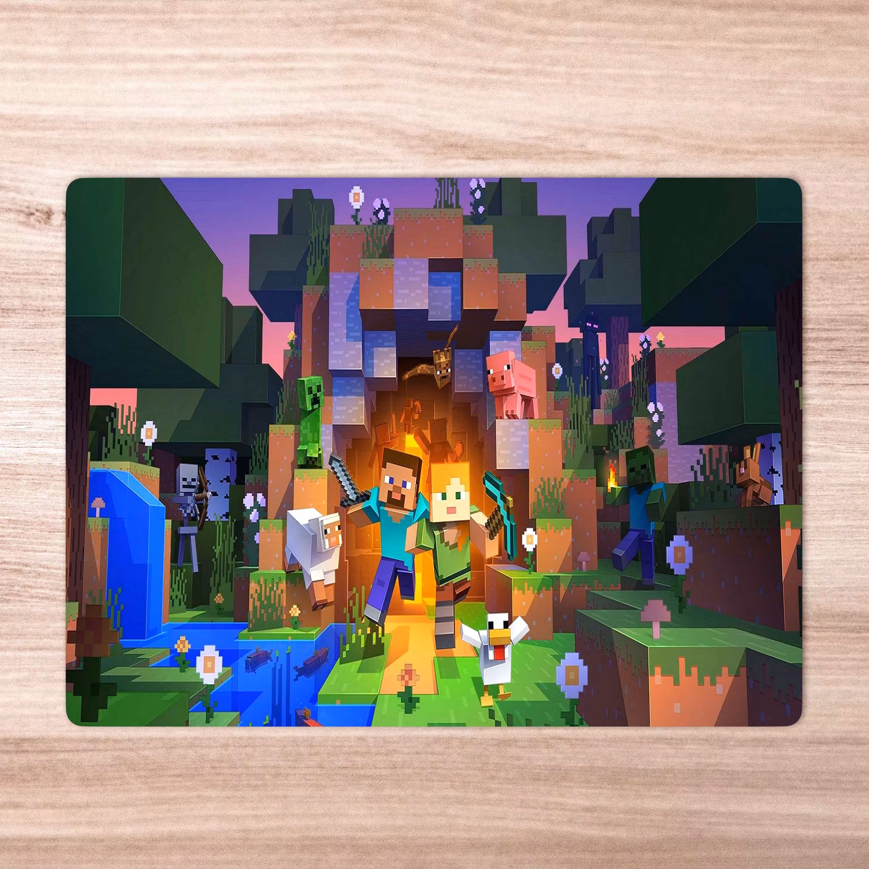 فروش ماوس پد با طرح ماینکرفت( Minecraft ) طرح 03 
