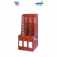 جاکتابی پلاستیکی سه خانه آذران تحریرات
