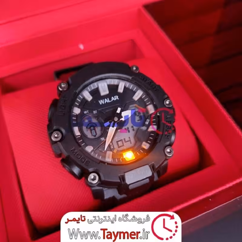 ساعت مچی اسپرت ضدآب مردانه و پسرانه والار دوزمانه