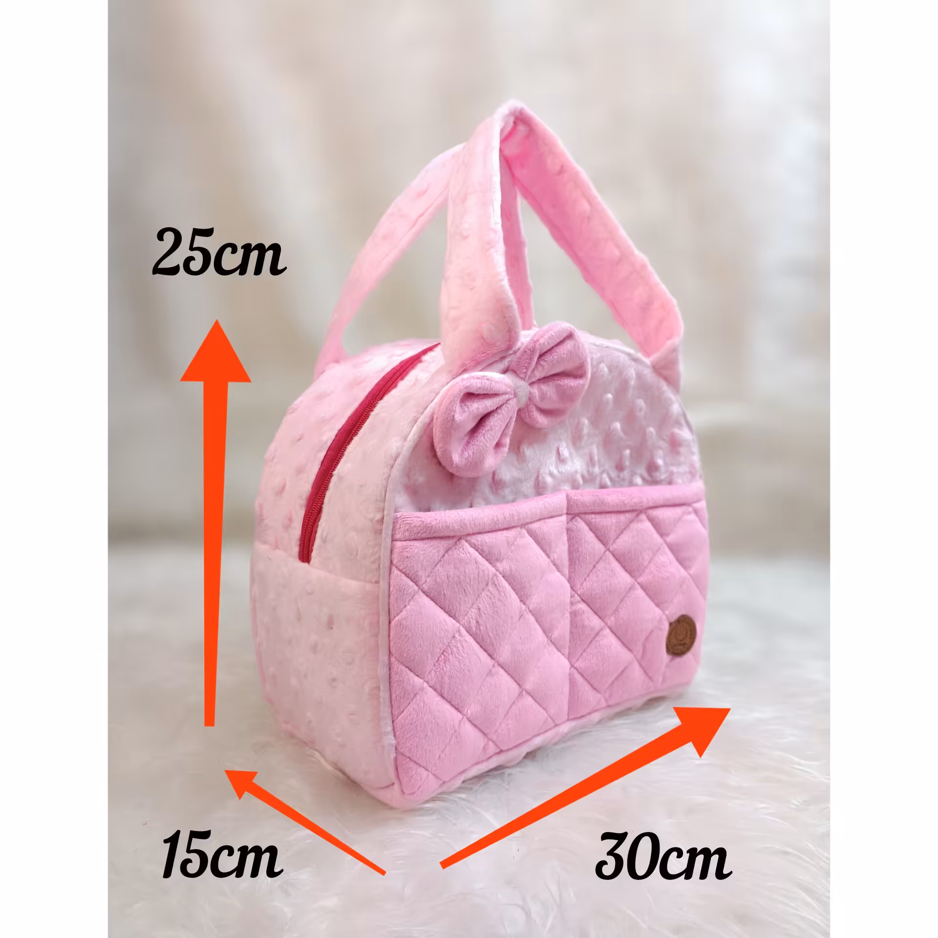 کیف کوچولو مخمل حبابی