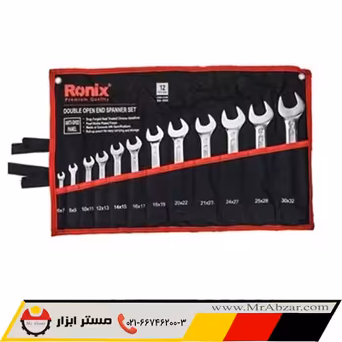 ست آچار یکسر رینگی رونیکس2102