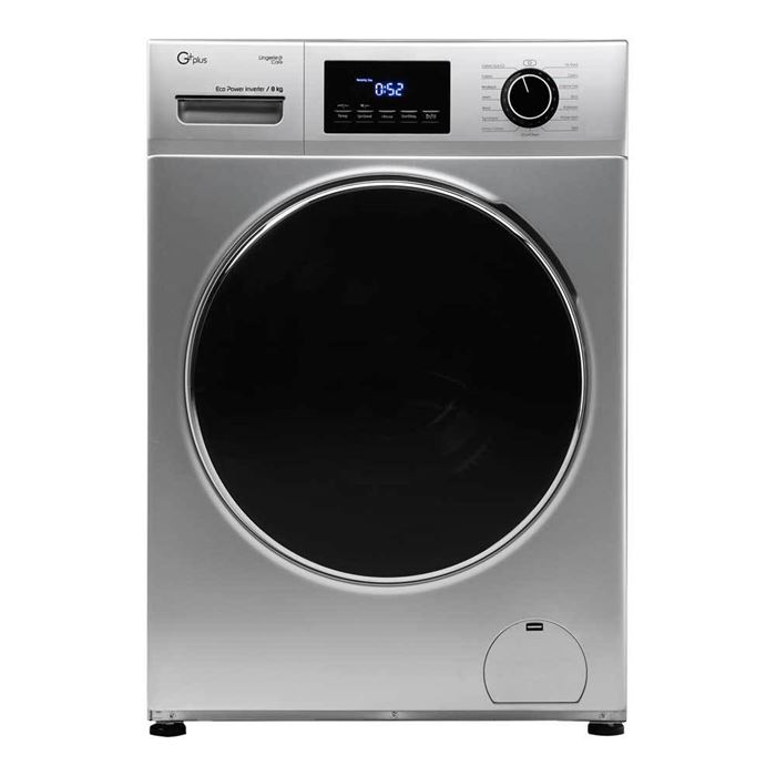 ماشین لباسشویی جی پلاس مدل GWM-K8340T ظرفیت 8 کیلوگرم