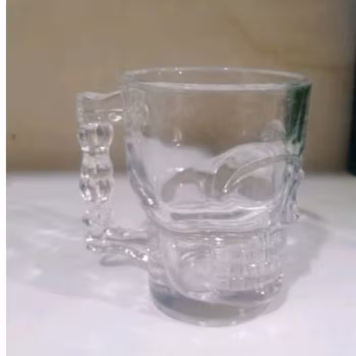 لیوان طرح اسکلتی 