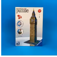 پازل 216 تکه 3 بعدی رونزبرگر طرح Big Ben (ساعت بیگ بن)
12554 Ravensburger