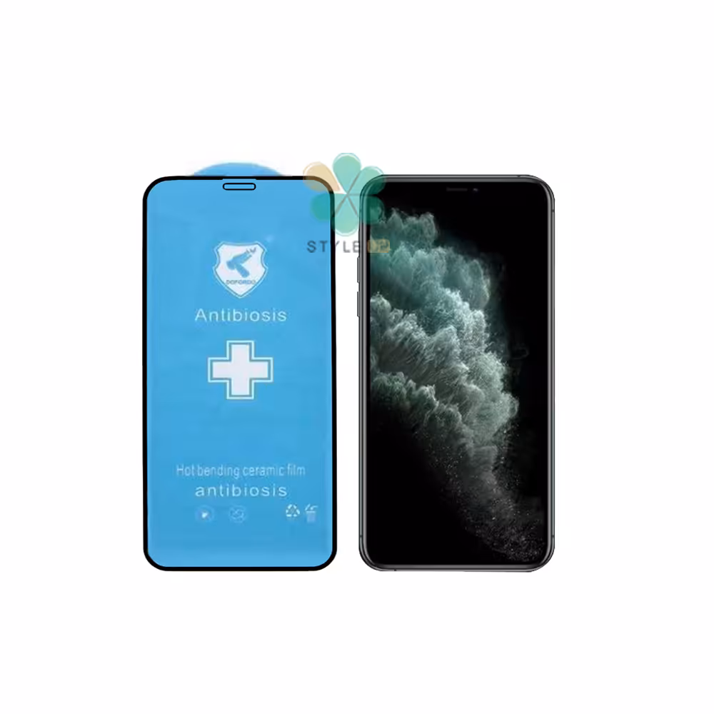 گلس سرامیکی گوشی آیفون Apple iPhone 11 Pro Max مدل Anti Biosis