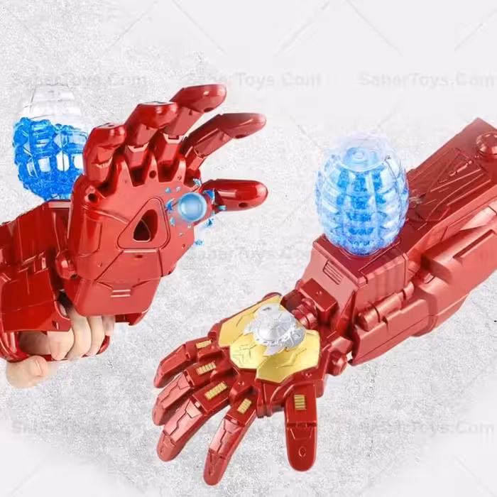 تفنگ ایرون من تیر ژله ای با کیفیت مناسب با بسته بندی  