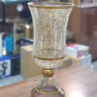گلدان آبگز لب طلا برنداریکو  لب طلاش هلندی هستش وباضمانت رنگ ثابت 