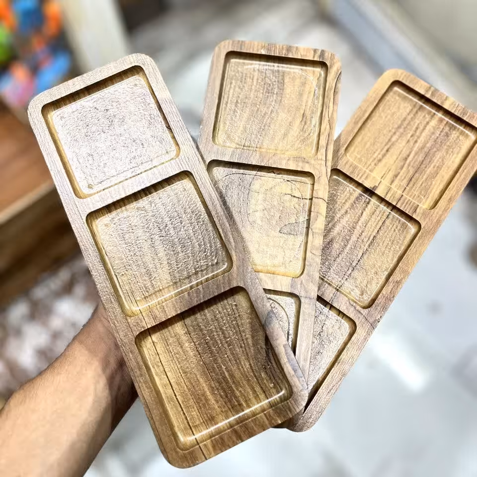 اردورخوری 3 خانه چوبی وکیوم