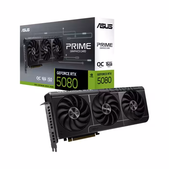 کارت گرافیک ایسوس ASUS PRIME RTX 5080 16GB OC