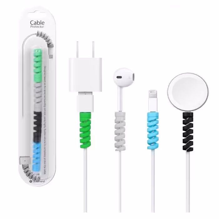 محافظ سر کابل شارژ 4 عددی پک دار