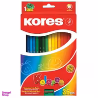 مداد رنگی 36 رنگ کورس