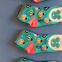 جوراب دخترانه و پسرانه طرح بالن سایزبندی 3-14 سال 