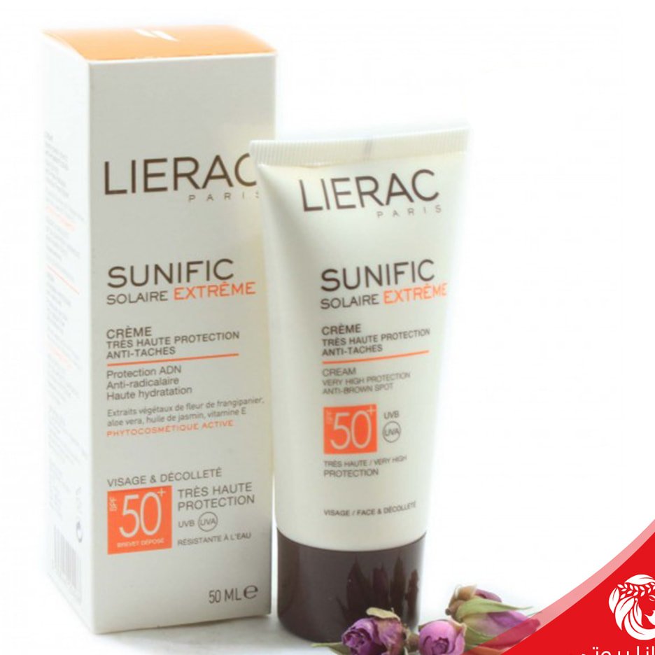 کرم ضد آفتاب لیراک LIERAC لیبل طلایی(اصل فرانسه)
