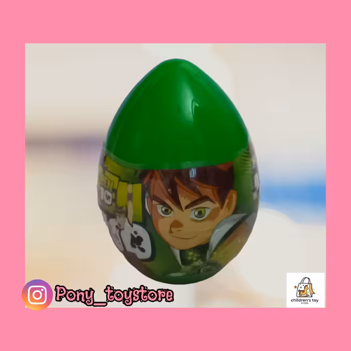 اسباب بازی تخم مرغ شانسی طرح بن تن